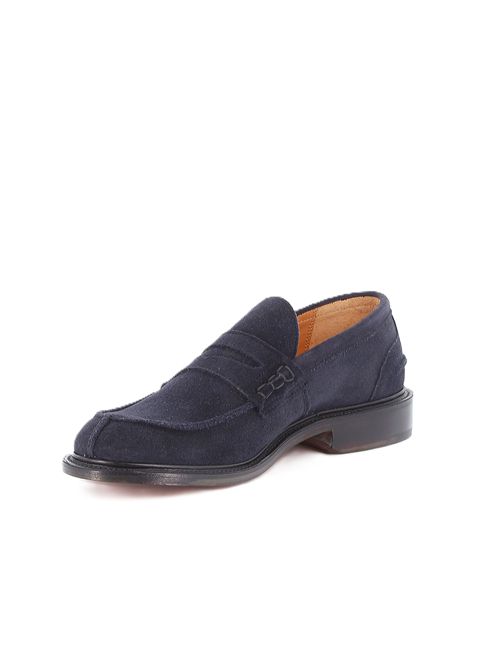 James Penny Loafer navy suede ss85 Tricker's | JAMES 53227/77NAVY